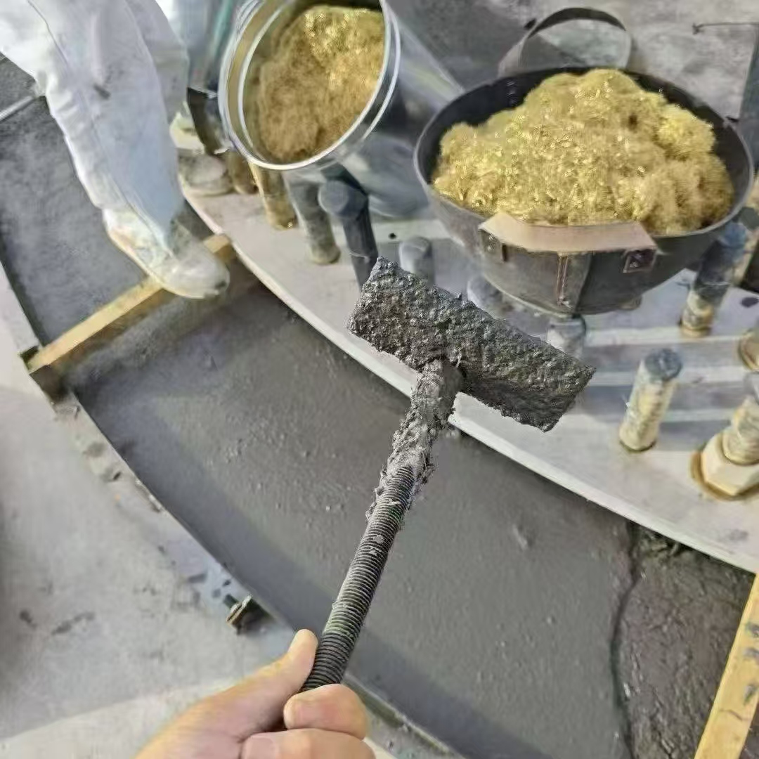 汝州C120钢纤维高强无收灌浆料 轧机压缩机汽轮机发电机锻压设备底座灌浆材料